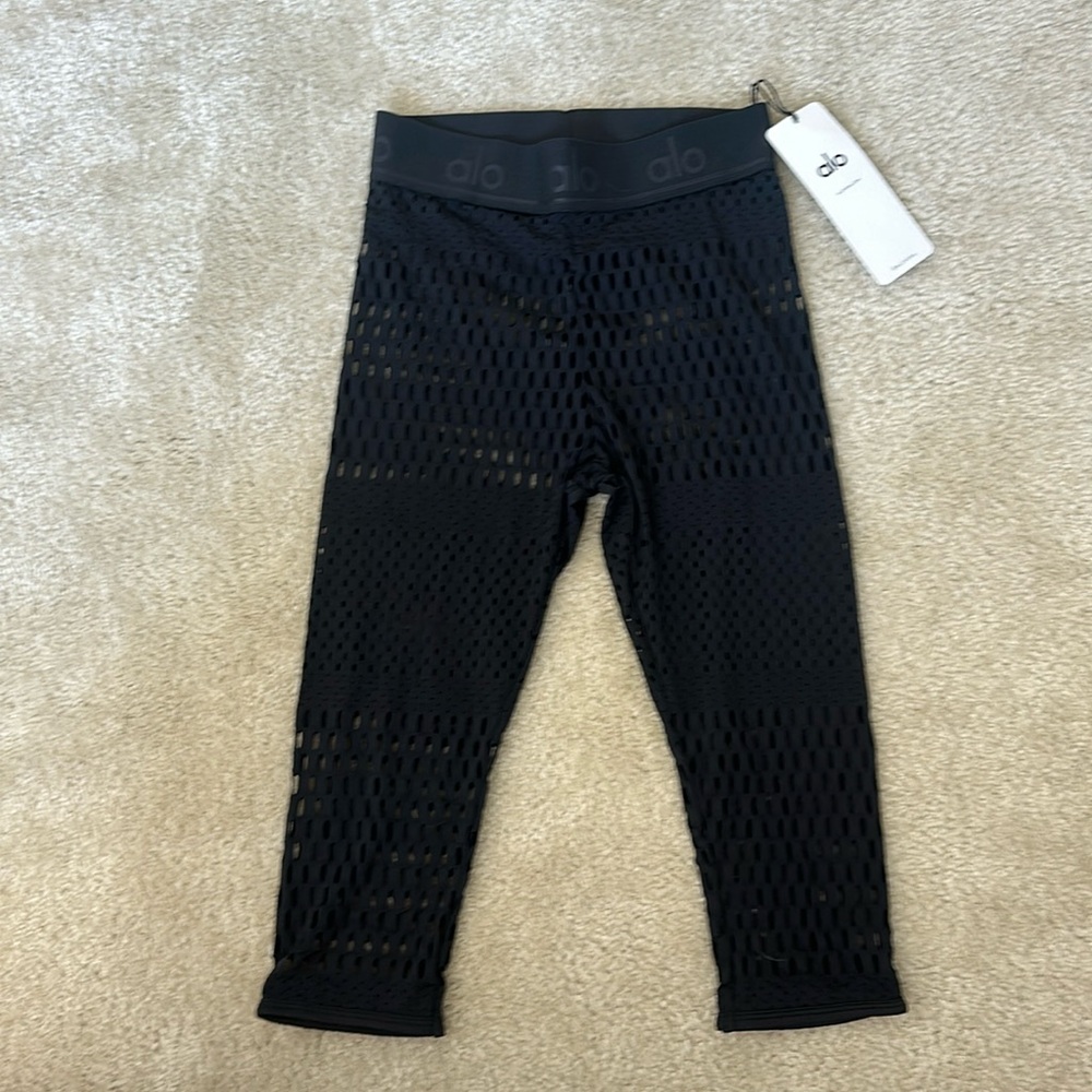 Sexy alo black workout pants leggings xs